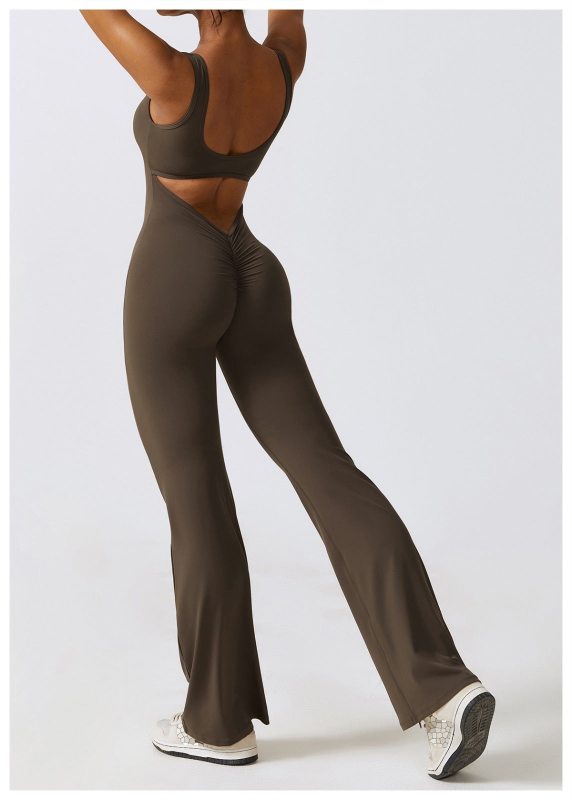 Scrunch Butt Bell Bottom Bodysuit