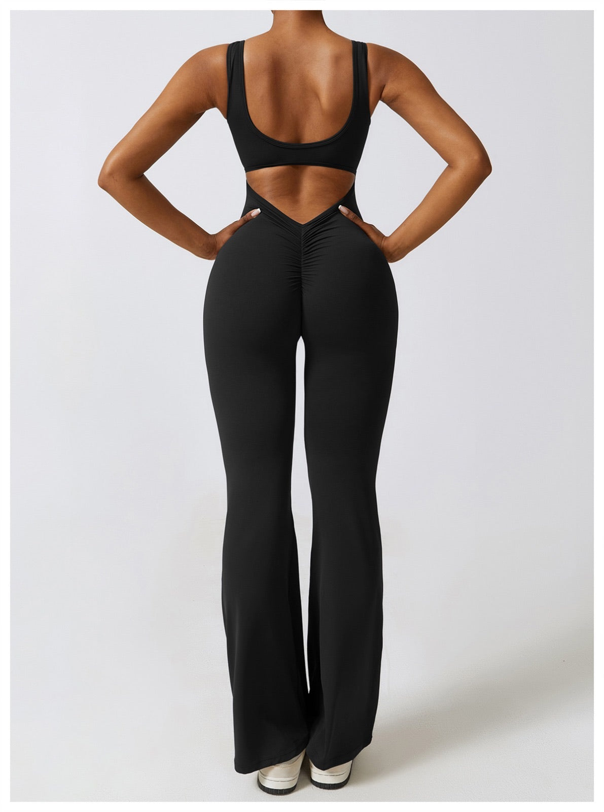 Scrunch Butt Bell Bottom Bodysuit