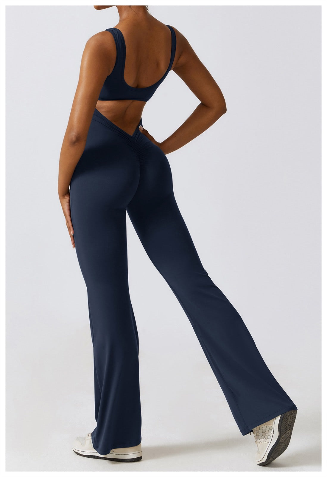 Scrunch Butt Bell Bottom Bodysuit