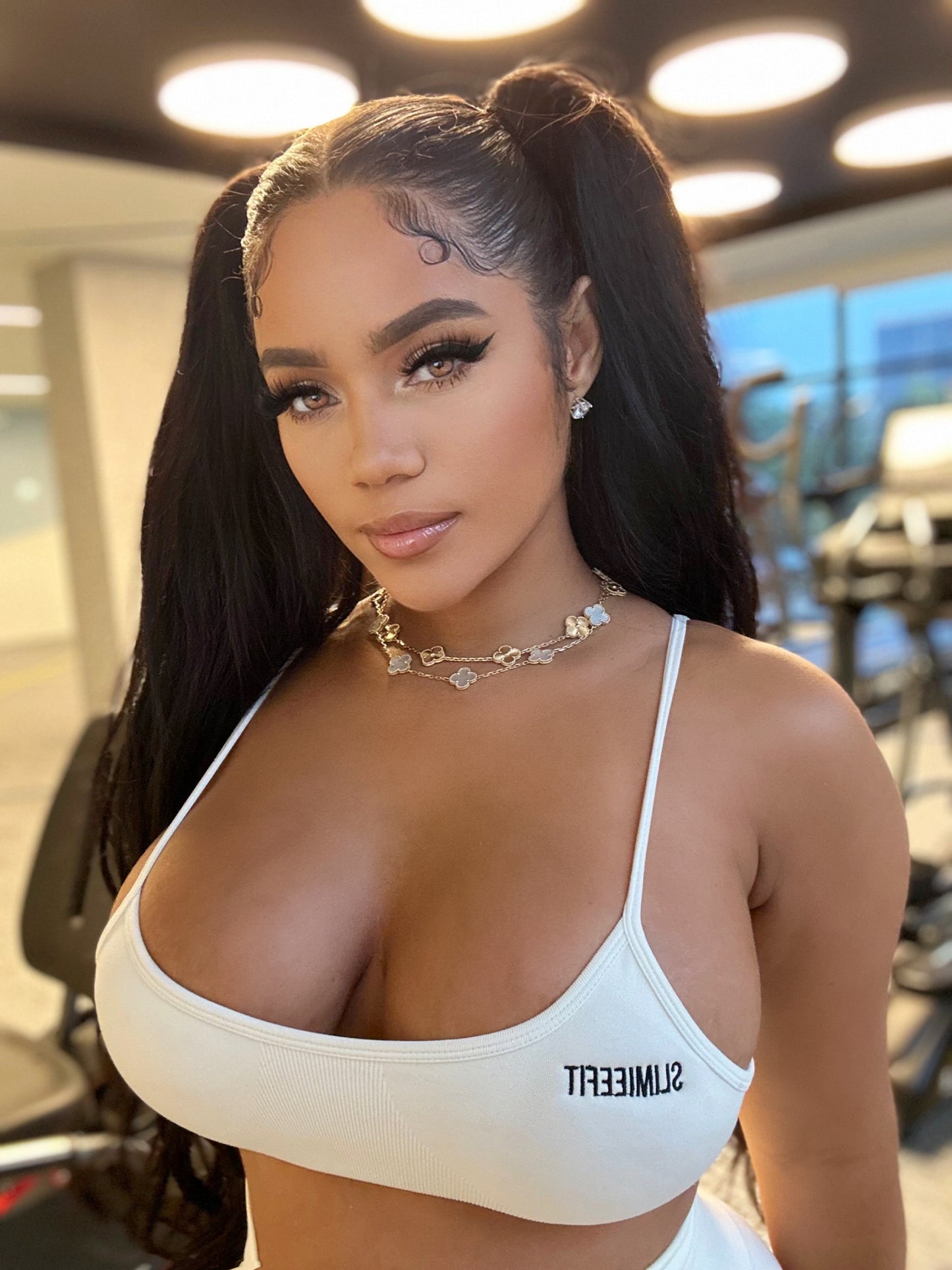 Off White Short Set