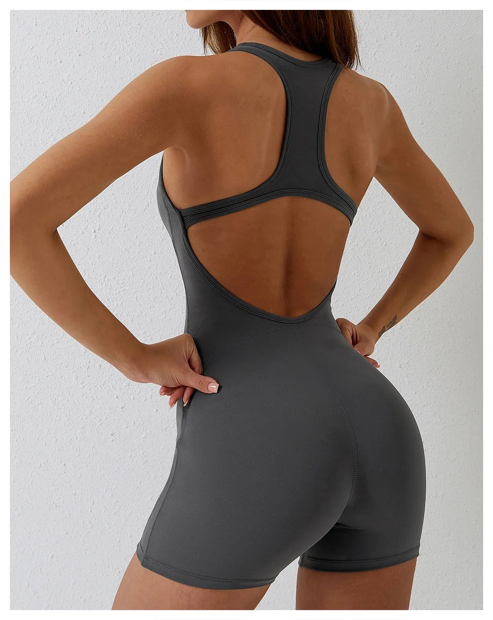 Short Open Back Bodysuits