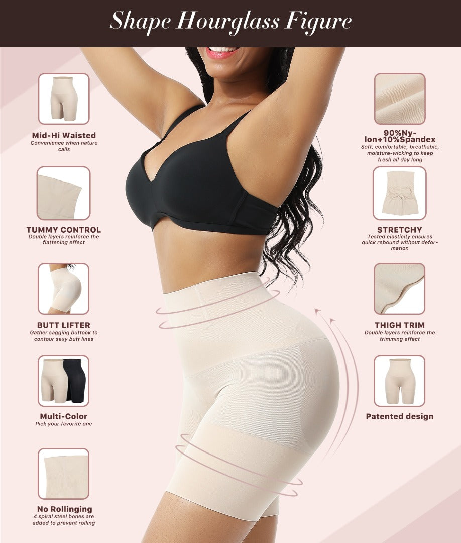 Tummy Control Shorts Nude