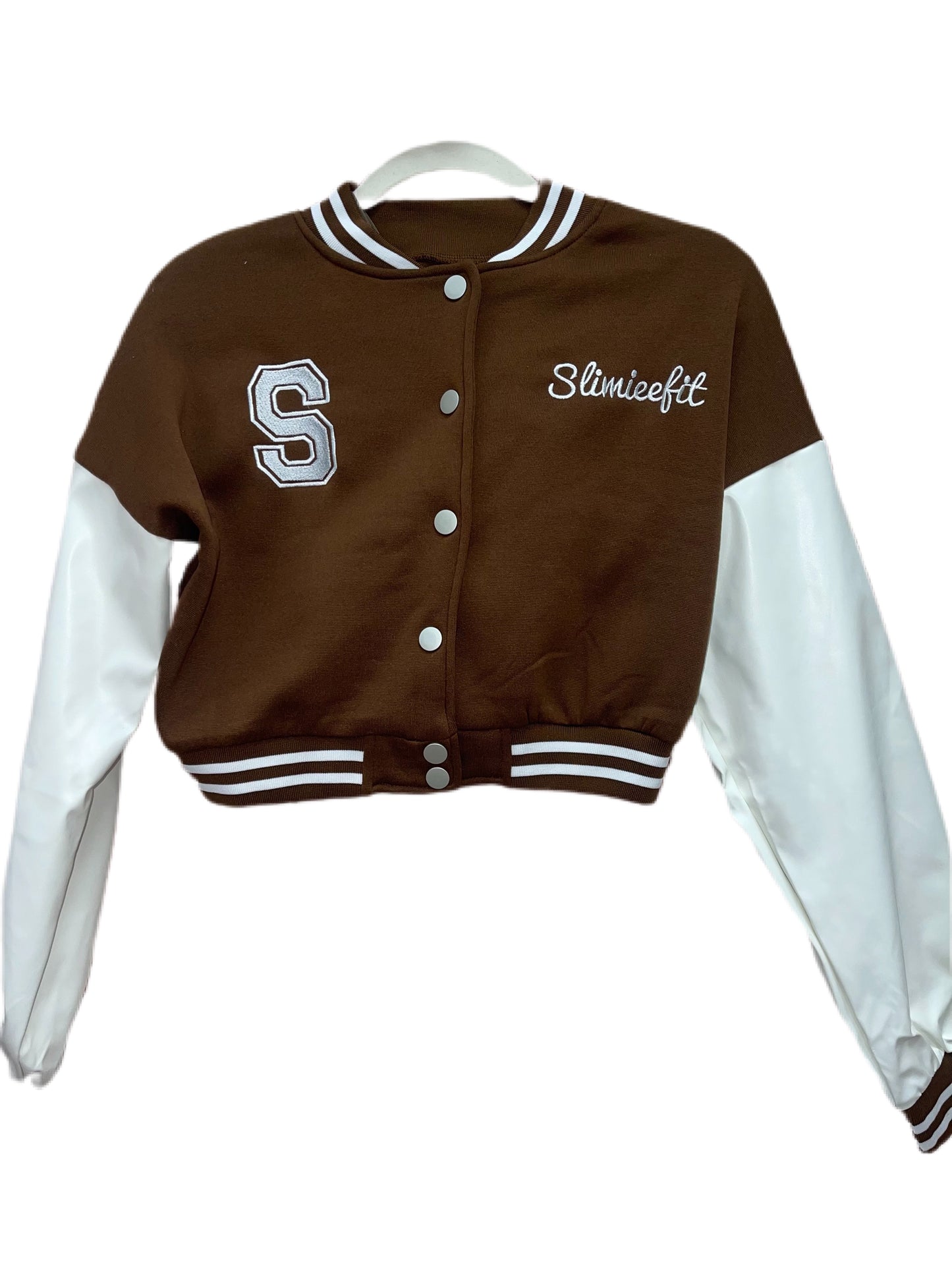 Slimieefit Varsity Jacket Brown