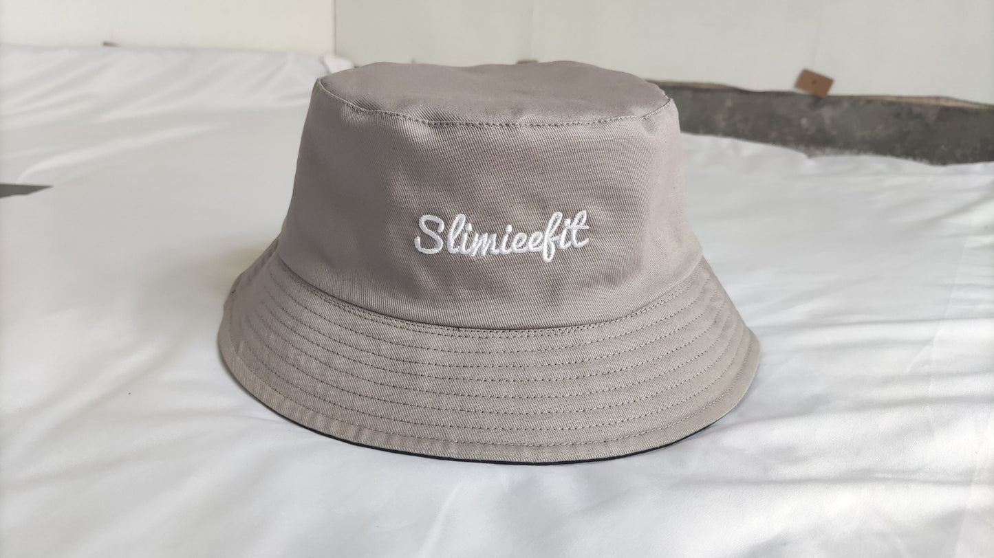 Reversible Bucket Hat Script Logo