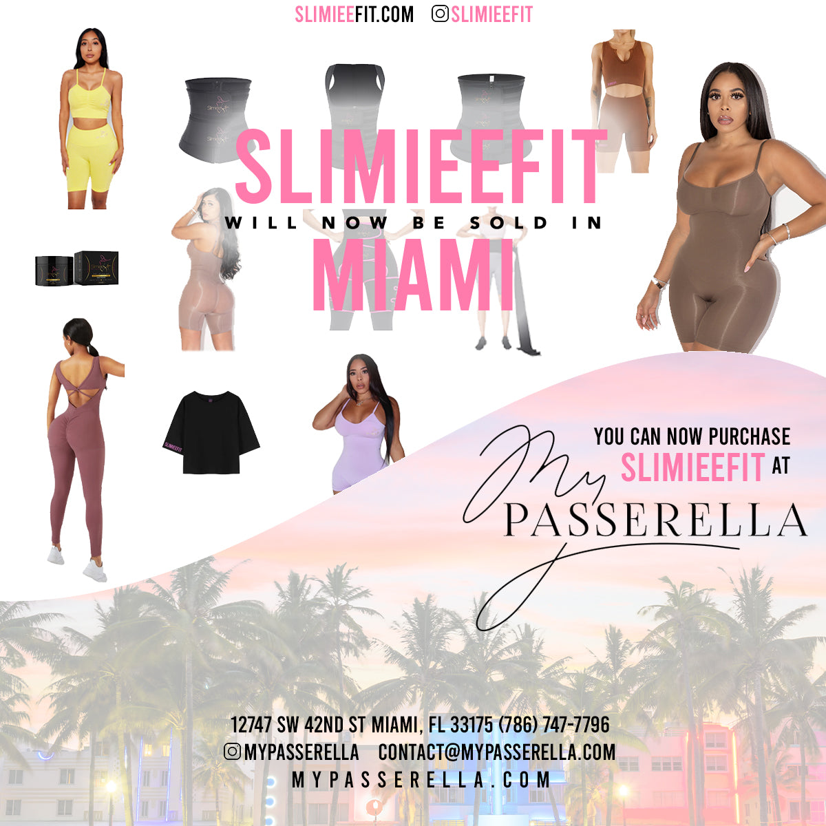 SLIMIEE FIT CAN NOW BE PURCHASED IN MIAMI!!