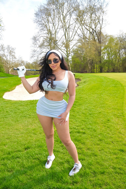 The Clubhouse Mini Skirt Set