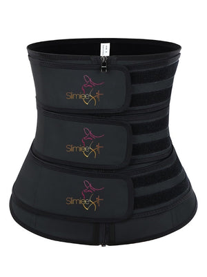 Body waist trainer with three straps - Slimiee Fit